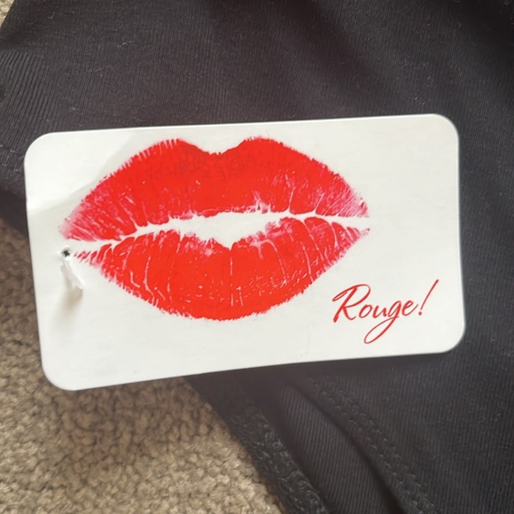 NWT Sexy Backless Black Bodysuit with High Neck - Picture 5 of 6